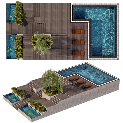 POOL NO30 & LANDSCAPE — Вид 3