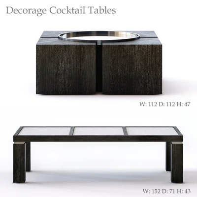 Bernhardt Decorage Cocktail Tables — Вид 1