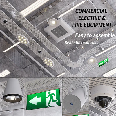 Commercial electric and fire fighting (vray GGX, corona PBR) — Ver 1