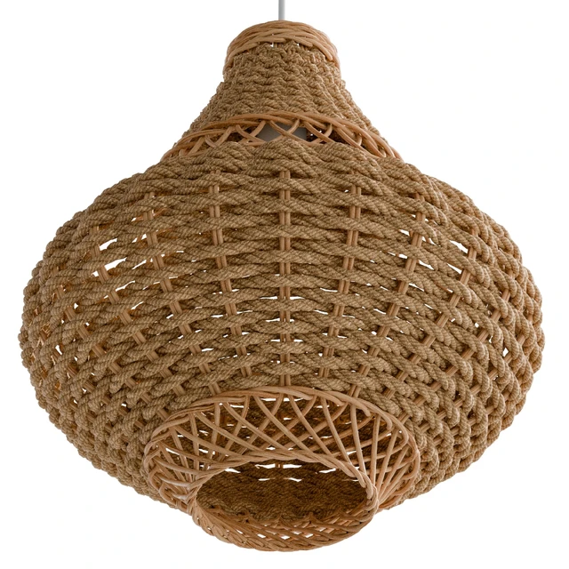 Hand Woven Light Shade Pendant — Скачать