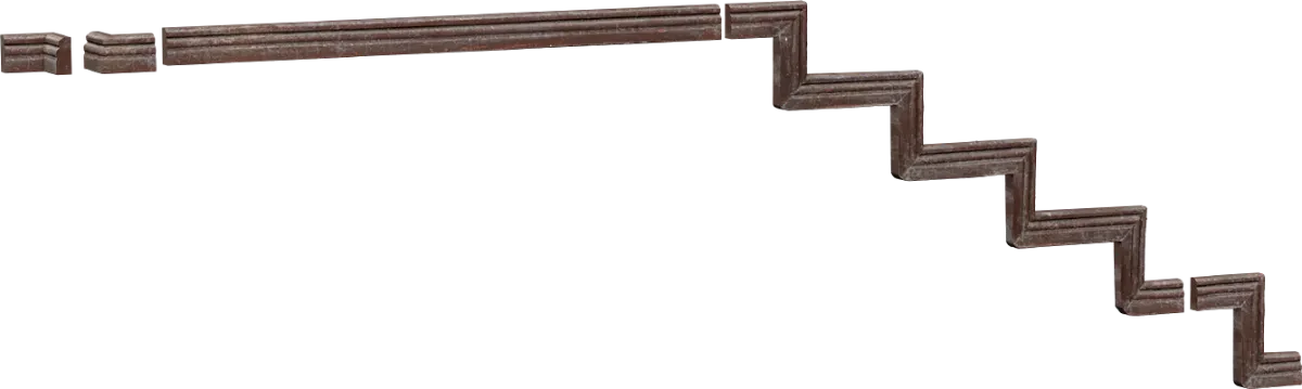 modular wall and stairs moulding kit 001 — Download
