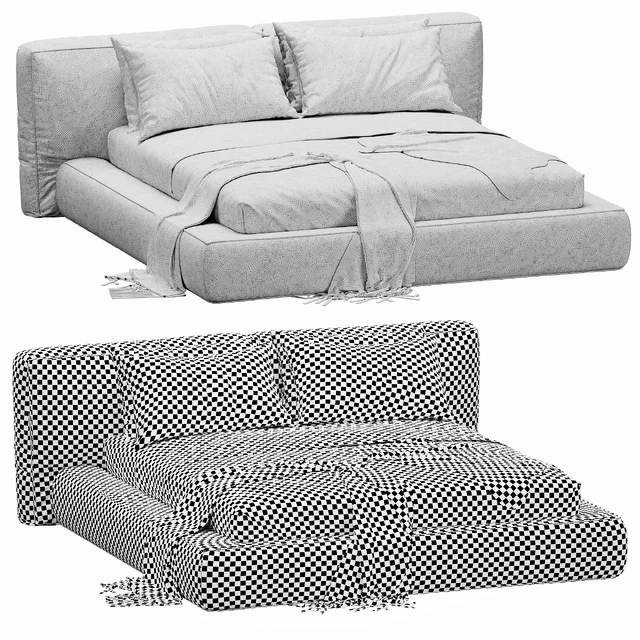 Bonaldo Fluff Bed — Скачать
