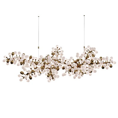 Hudson furniture HORIZONTAL VALIANT Chandelier — Ver 1