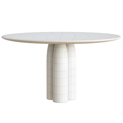 Mirra Dining Table, Rosso Alicante Marble by Soho Home — Вид 3