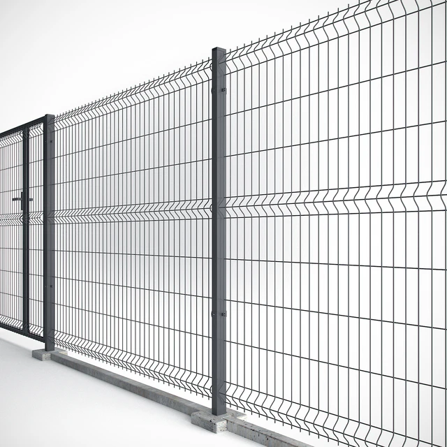 Welded Wire Panel Fence — Скачать