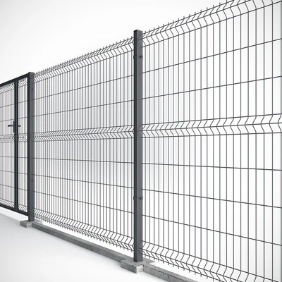 Welded Wire Panel Fence — Вид 2
