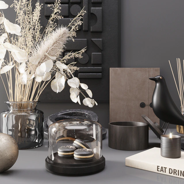 Black modern set — Скачать