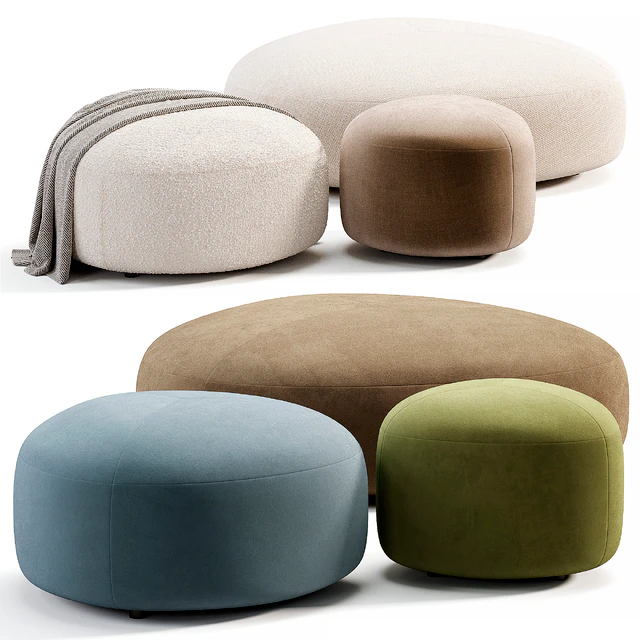 KIPU Pouf By Lapalma — Скачать