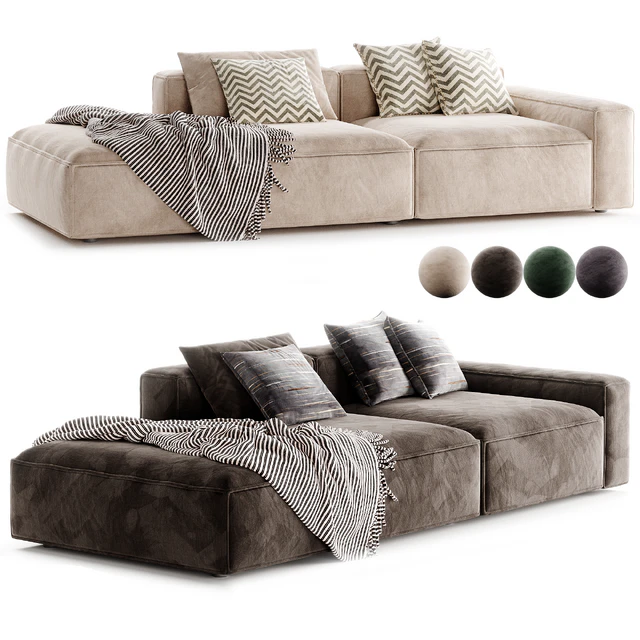 Jonathan Side Chaise Sofa — Скачать
