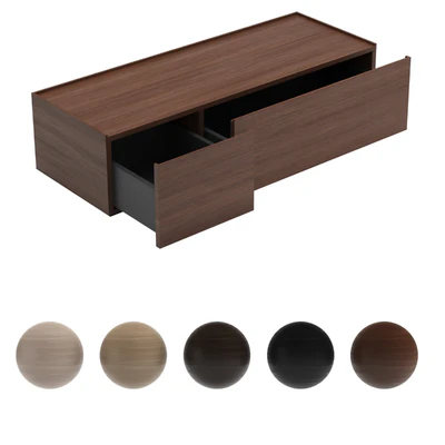 Bedside table Minimalista from Palo Nero — Ver 4