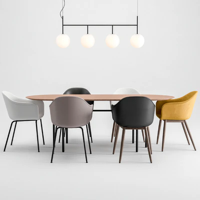 Harbour Chair Upholstery + Snaregade Table + Tr Bulb By Menu — Вид 1