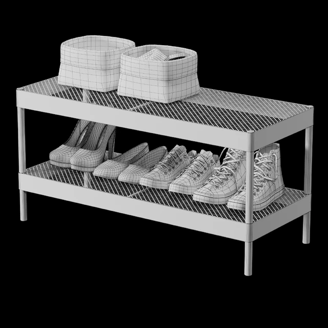 Ikea Makkaper Shoe Rack and Shoe Set — Descargar
