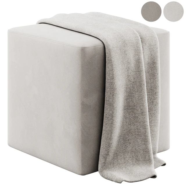 Square pouffe by Irocodesign — Descargar