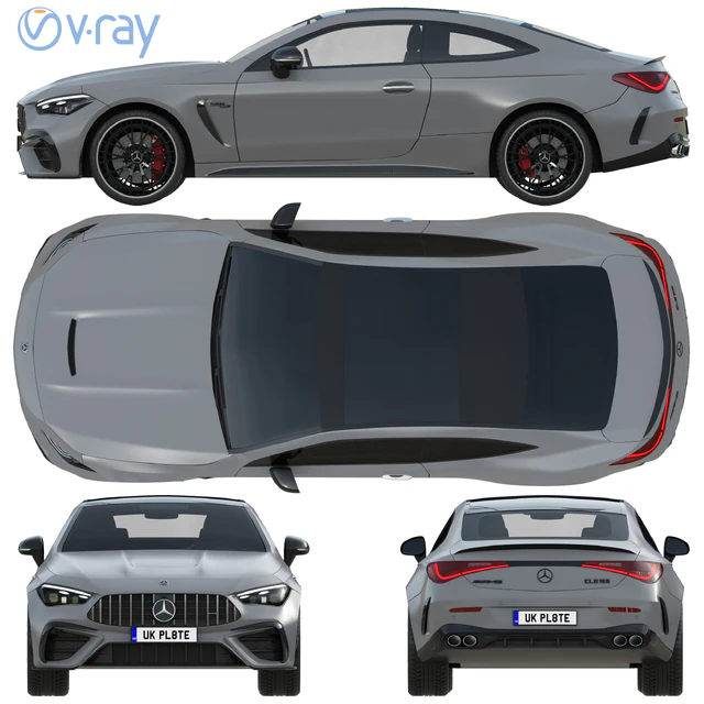 Mercedes-Benz CLE53 AMG Coupe — Descargar