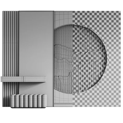 Composition in the entrance hall Mountains — Ver 5