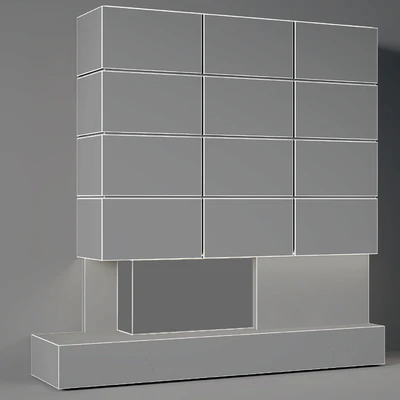 Fireplace modern 45 — Ver 2