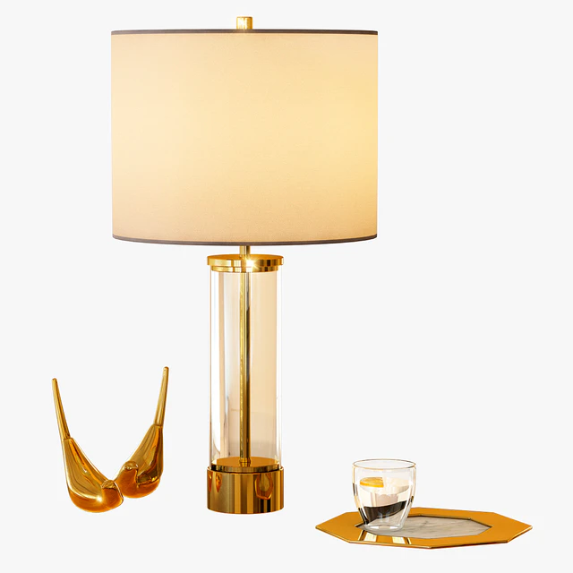 Acrylic Column Table Lamp — Скачать