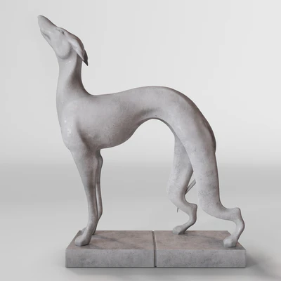 Dog statue — Вид 1