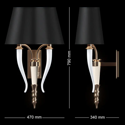 Sconce Visionnaire (IPE Cavalli) Esmeralda — Ver 3
