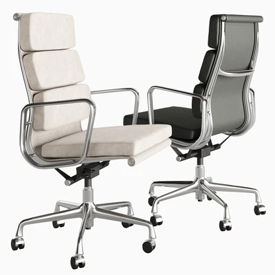 Eames Soft Pad Chairs by Herman Miller — Ver 1