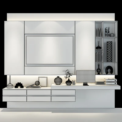 TV shelf 0340 — Вид 3