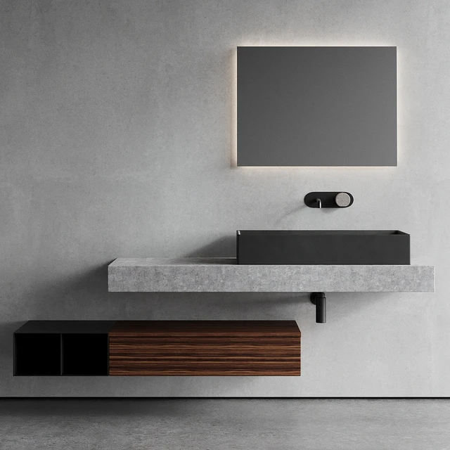 Scarabeo Ceramiche Topline Vanity Unit Set 1 — Descargar