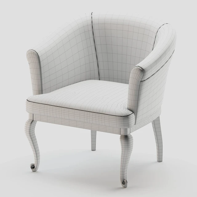 Baxter Dall Poltrona armchair — Скачать