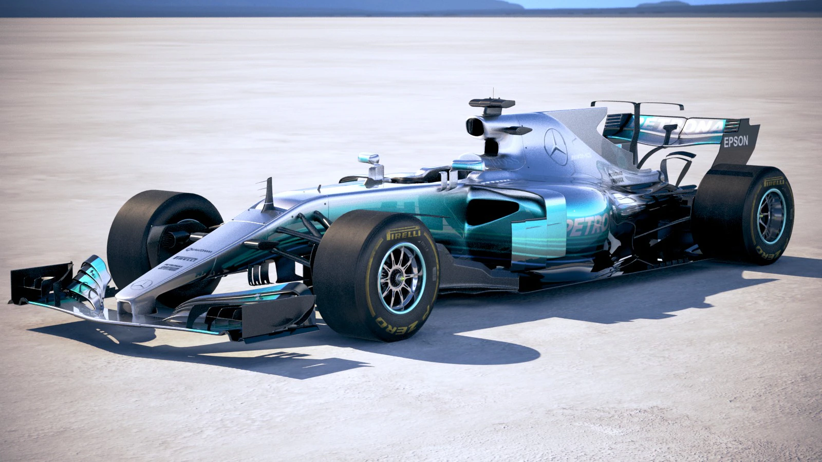 f1 mercedes w08 2017 — Descargar