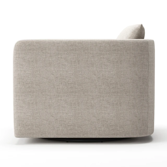 Bacall Curved Swivel Chair — Descargar