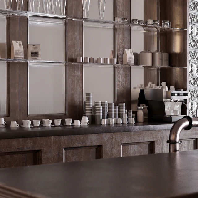 Classic Pub Bar Counter — Descargar