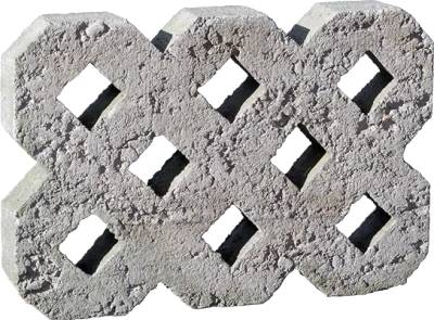 perforated concrete block 001 — Скачать