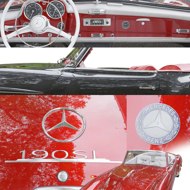 Mercedes Benz 190 SL — Скачать