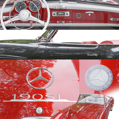 Mercedes Benz 190 SL — Вид 3