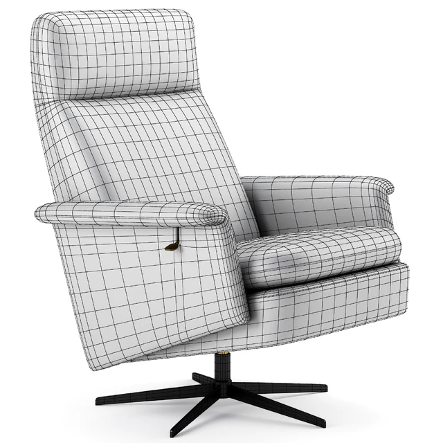 Crescent Swivel Recliner westelm — Скачать