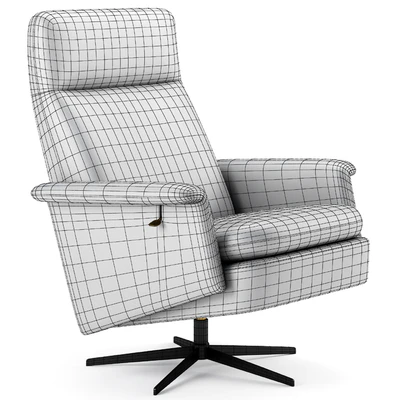 Crescent Swivel Recliner westelm — Вид 4