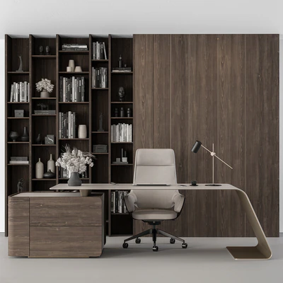 Boss Desk - Office Furniture 483 — Ver 1