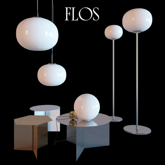 FLOS lamps + HAY tables — Descargar