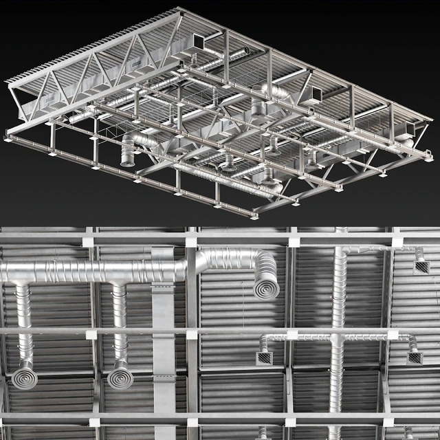 Ceiling Ventilation Gray — Descargar