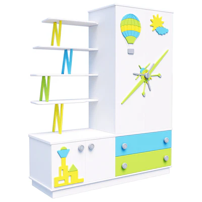 OM CHILDREN'S CABINET "AVIATOR" ENAMEL — Ver 1