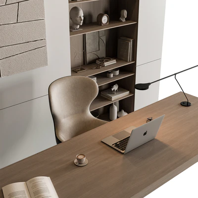 Boss Desk - Office Furniture 633 — Ver 3