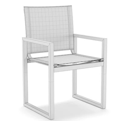 RH Outdoor Aegean round table-chair — Ver 5