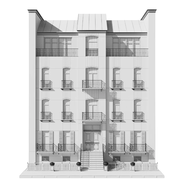 The facade of an English building — Descargar