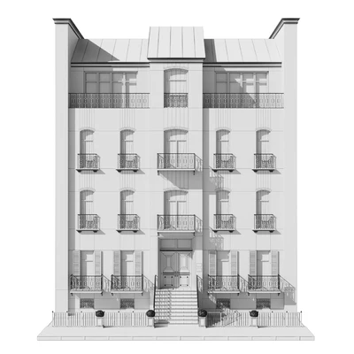 The facade of an English building — Ver 3