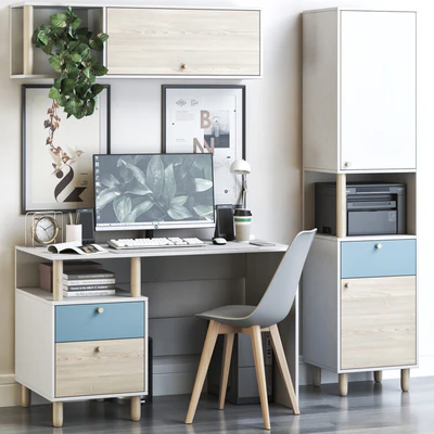 Workplace with Deakins furniture — Ver 1