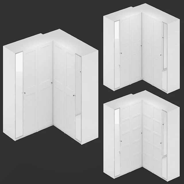 Ikea PAX corner wardrope C — Скачать