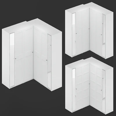 Ikea PAX corner wardrope C — Вид 1