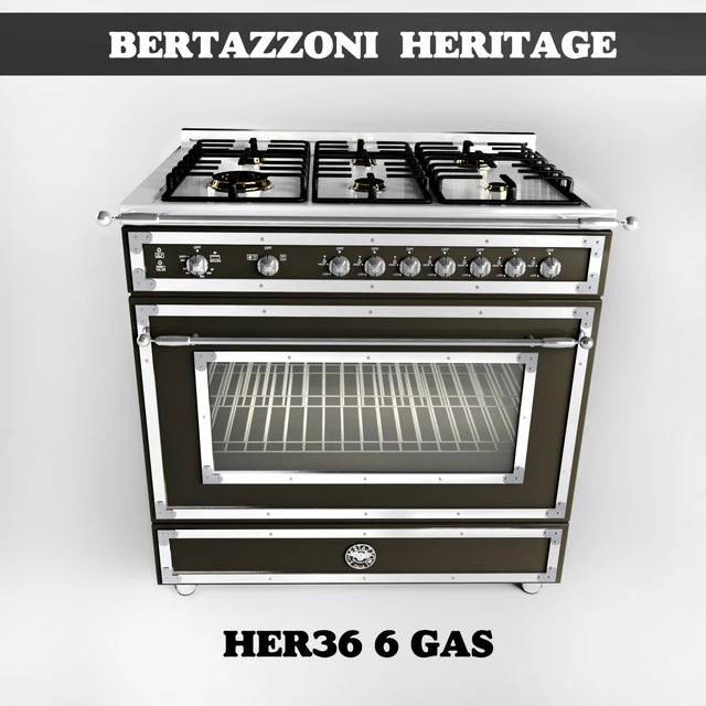 Bertazzoni Heritage HER36 6 GAS NE — Descargar