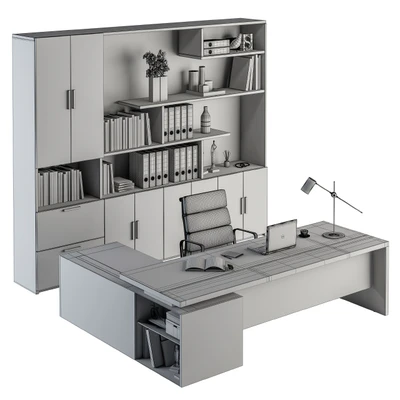 Office Furniture - Manager Set 18 — Ver 4