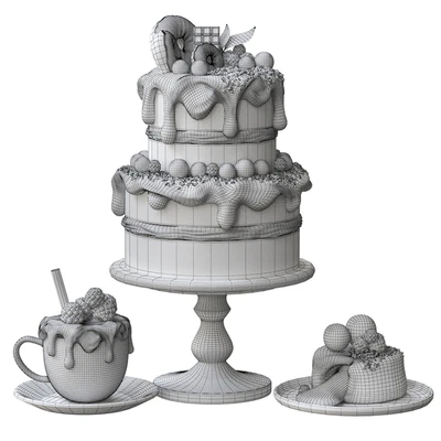 Chocolate cake — Вид 2