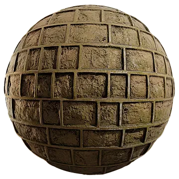 mossy stone wall 011 — Descargar